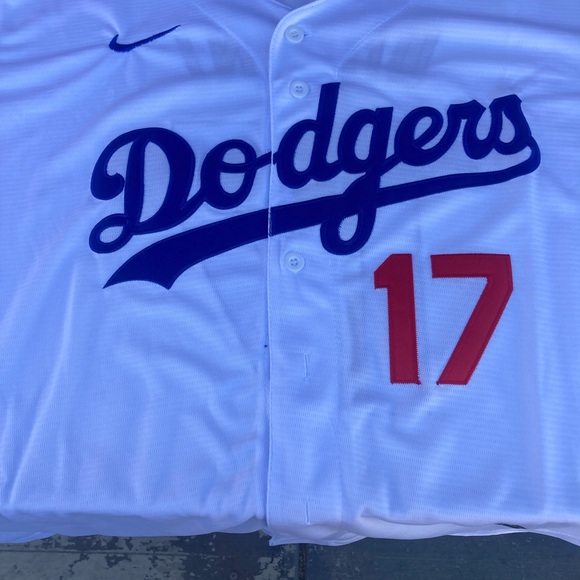 Nike MLB Other - World Series Edition Shohei Ohtani #17 Nike Dodgers White Jersey